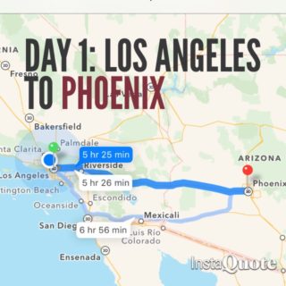 BLOG, Day One: LA to Phoenix