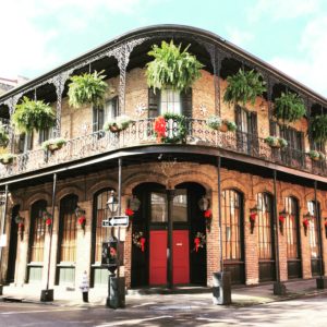 Typical building in the French Quarter