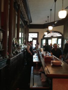 The bar at Muriel's