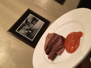 Boiled Beef and Horseradish Sauce