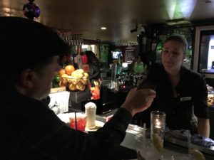 Jeff interviews bartender Rachel Shandersky at The Bourbon O Bar