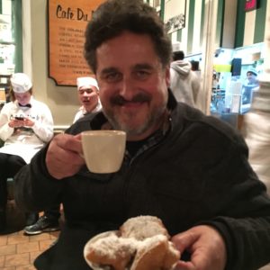 Jeff at Cafe du Monde