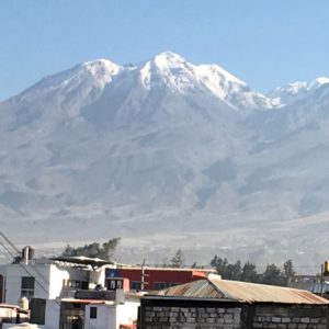 One of the volcano's of Arequipa