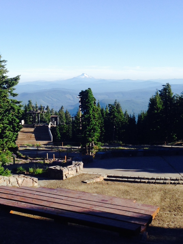 View from Timberline Lodge