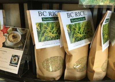 British Columbia Grown Rice