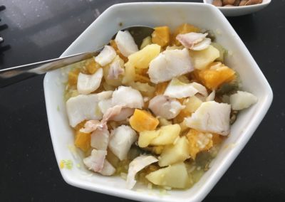 Salted Cod, Orange and Potato Salad